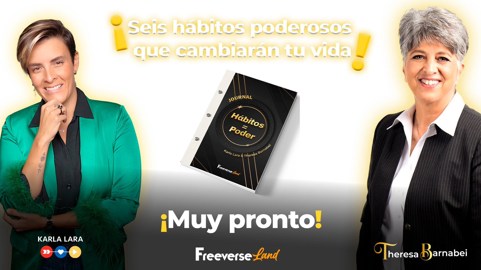 ¡Muy pronto! Journal Hábitos = Poder